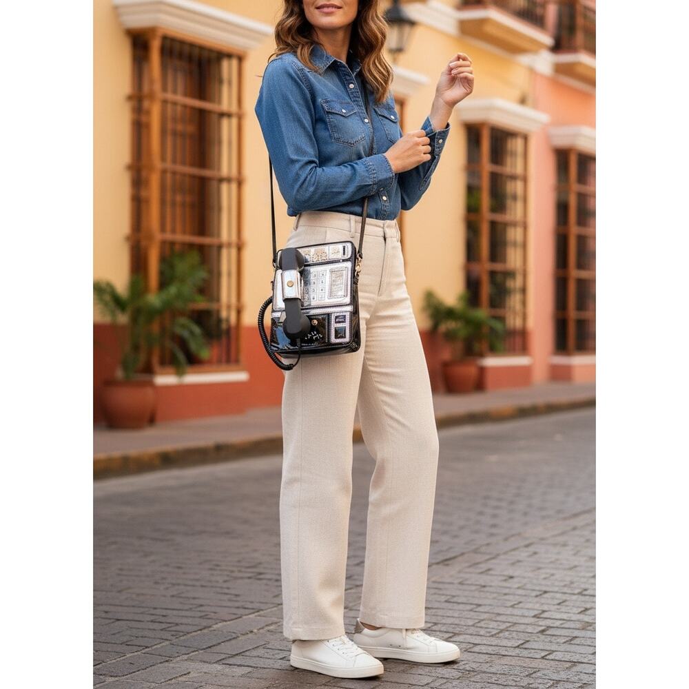 Kuang Payphone Purse Functional Speaker Novelty Y2K Crossbody Bag
